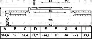 Запчасть BLITZ BS0341
