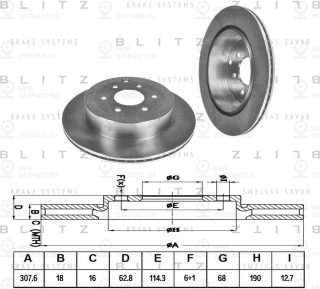 Запчасть BLITZ BS0352