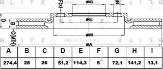 Запчасть BLITZ BS0426
