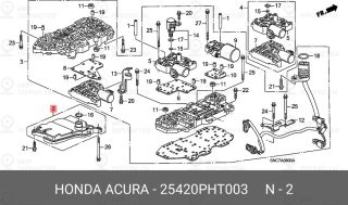 Запчасть HONDA 25420PHT003