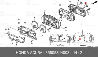 Запчасть HONDA 35505SJ4003