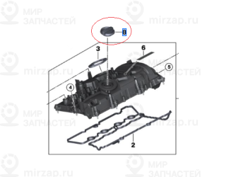 Запчасть BMW 11121028899