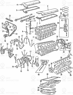 Запчасть BMW 11141736521