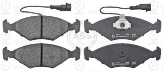 Комплект тормозных колодок (дисковый тормоз) ABS 37121