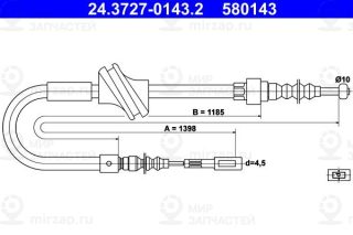 Запчасть ATE 24372701432