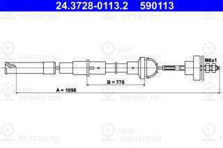 Запчасть ATE 24372801132