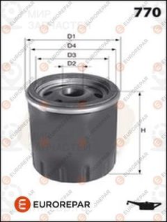 Фильтр масляный EUROREPAR E149202