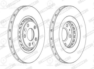 Запчасть FERODO DDF1727C