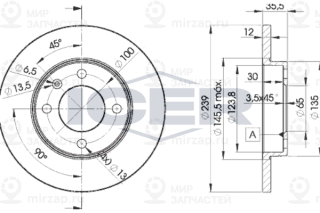 Запчасть ICER 78BD33002