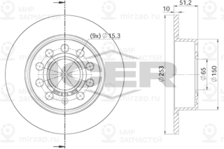 Запчасть ICER 78BD56402