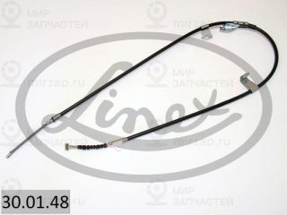 Трос стояночного тормоза LINEX 300148