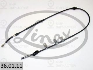 Трос стояночного тормоза LINEX 360111