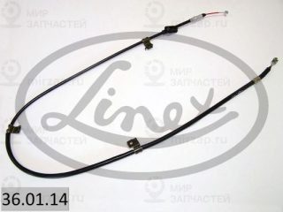 Трос стояночного тормоза LINEX 360114
