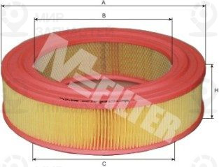 Фильтр воздушный MFILTER A129
