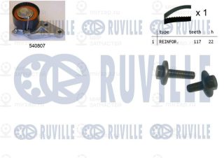 Комплект ремня ГРМ RUVILLE 550047