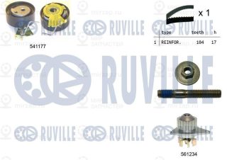 Насос водяной + комплект зубчатого ремня RUVILLE 5500511