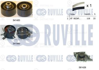Насос водяной + комплект зубчатого ремня RUVILLE 5502801