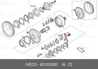 Запчасть IVECO 42102500