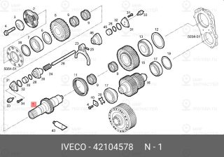 Запчасть IVECO 42104578