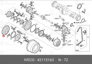 Запчасть IVECO 42115163