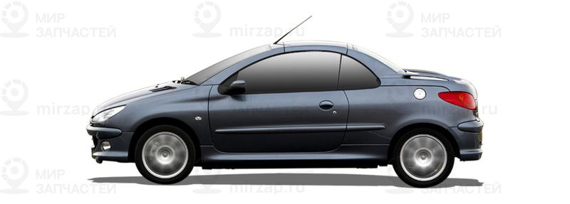 Запчасти PEUGEOT 4 206 CC (2D) 1.6 HDi 110