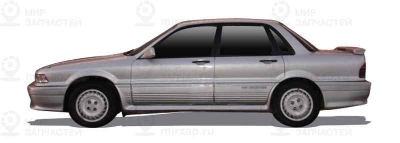 Запчасти MITSUBISHI 4 GALANT VI седан (E3_A) 1.8 D (E34A)