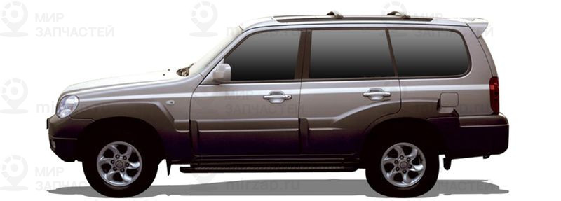 Запчасти HYUNDAI 4 TERRACAN (HP) 2.5 D