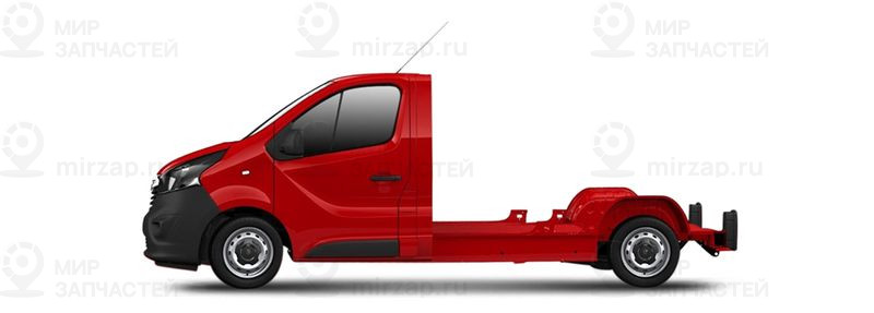 Запчасти OPEL 6 VIVARO A c бортовой платформой/ходовая часть (X83) 2.5 CDTI