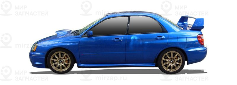 Запчасти SUBARU 4 IMPREZA седан (GD) 2.5 AWD (GDF)