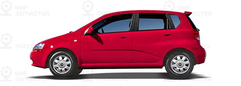 Запчасти CHEVROLET 5 AVEO / KALOS седан (T250, T255) 1.6