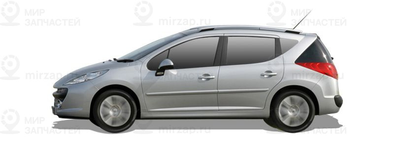 Запчасти PEUGEOT 6 207 SW (WK_) 1.4 16V