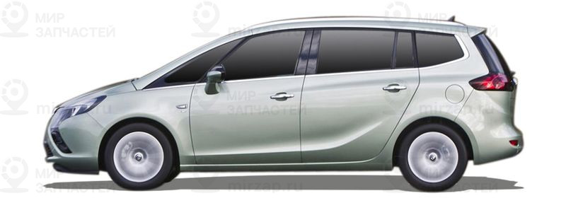 Запчасти OPEL 9 ZAFIRA TOURER C (P12) 1.6 SIDI (75)