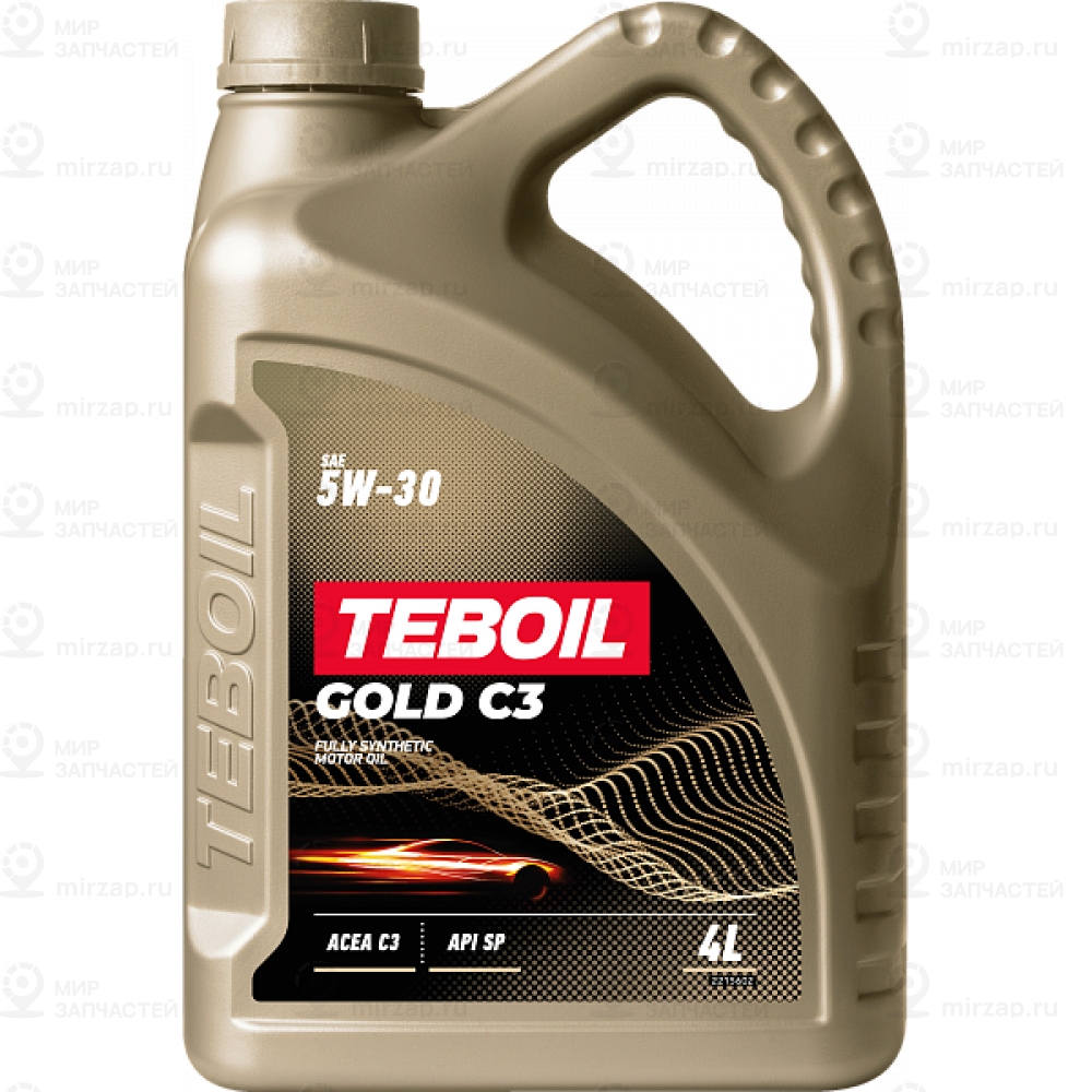 Масло Моторное Teboil Gold C3 5W-30 Синтетическое 4 Л 2204105 Teboil 2204105