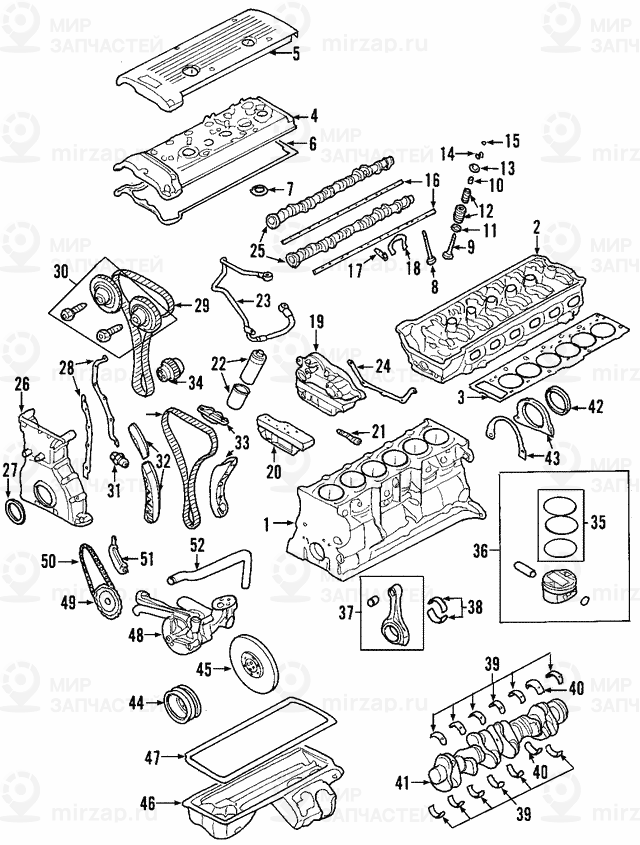 Вкладыш подшипника Weiss 59,75MM(+0,25)
 BMW 11211706852