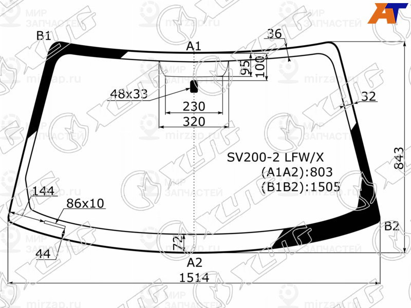 Запчасть XYG SV2002LFWX