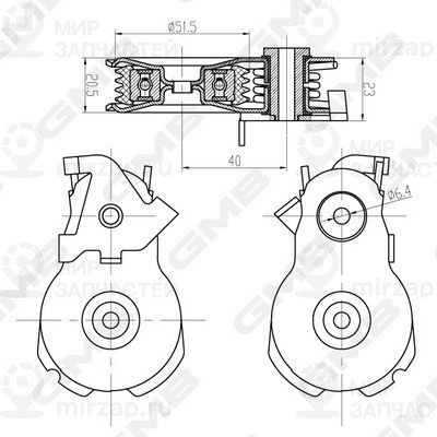 Запчасть GMB GAT31570