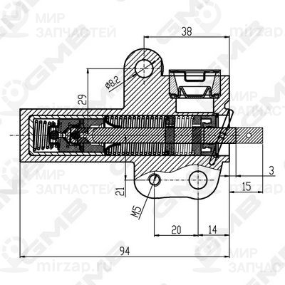 Запчасть GMB GHAT123