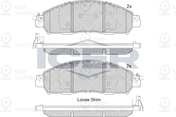 Запчасть ICER 182249