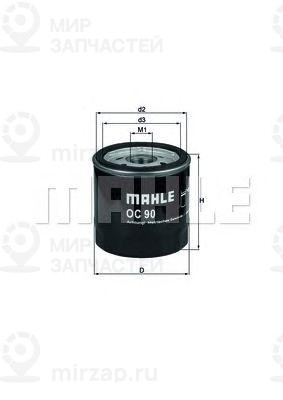 Запчасть MAHLE OC90OF
