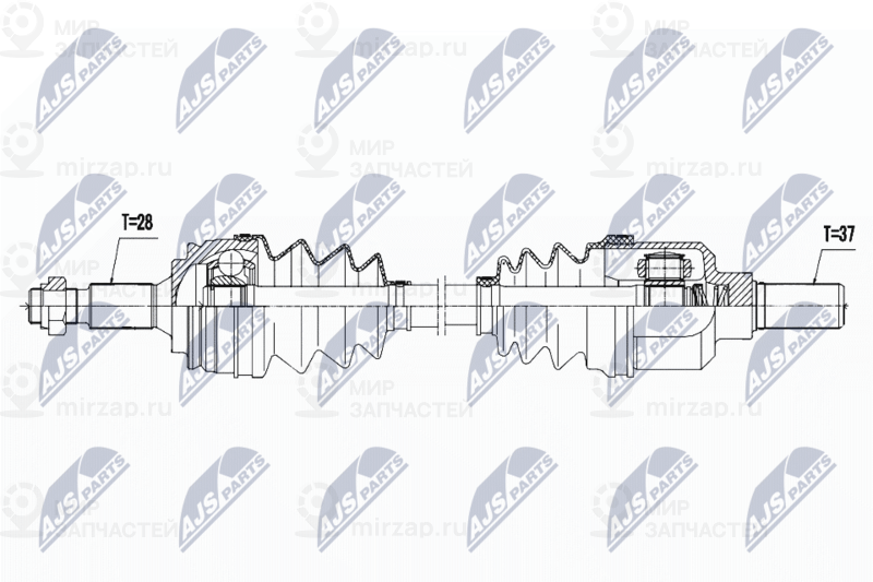 Запчасть NTY NPWPE039