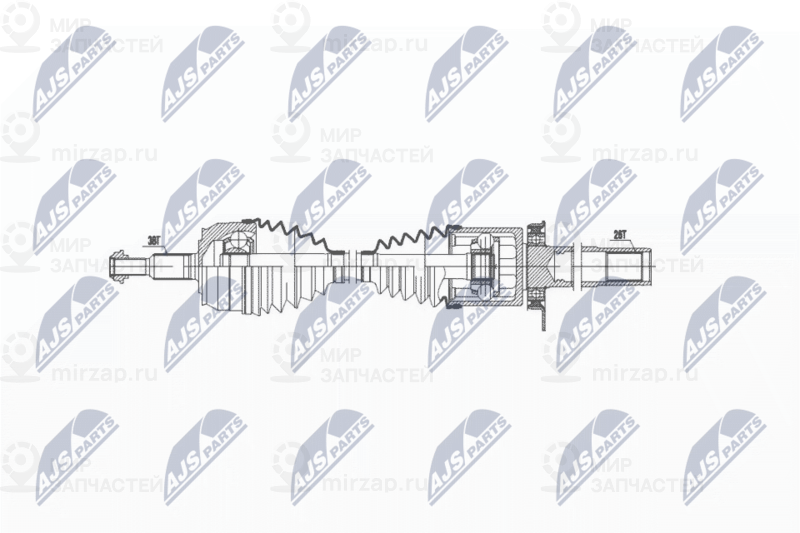 Запчасть NTY NPWVW035