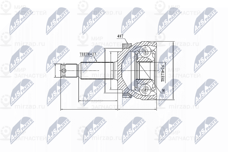 Запчасть NTY NPZHY507
