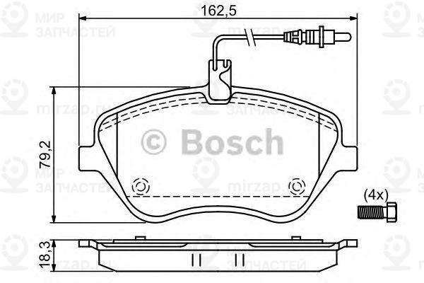Запчасть BOSCH 0986494098
