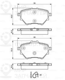 Запчасть BOSCH 0986494716