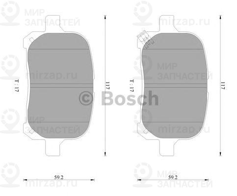 Запчасть BOSCH 0986AB2326