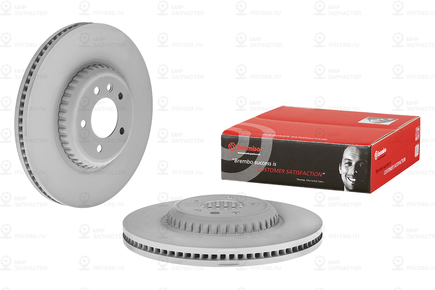 Диск Тормозной Land Rover Defender Ii/Discovery V 20- Передний Вент. D 363Мм. BREMBO 09D55023