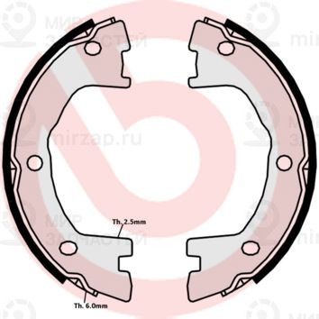 Запчасть BREMBO SA6508
