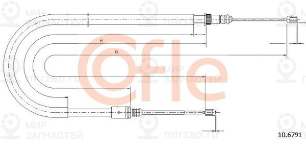 Запчасть Cofle 92106791