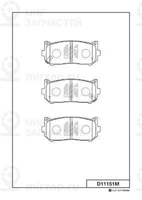 Запчасть KASHIYAMA D11151M