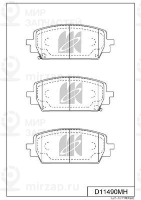 Запчасть KASHIYAMA D11490MH